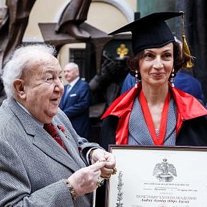 IN HONOR OF THE JUBILEE OF THE HONORARY MEMBER OF THE RUSSIAN ACADEMY OF ARTS AUDREY AZOULAY