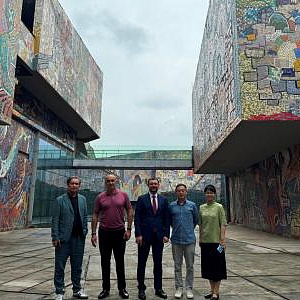 THE VISIT OF THE DELEGATION OF THE RUSSIAN ACADEMY OF ARTS TO THE PEOPLE’S REPUBLIC OF CHINA