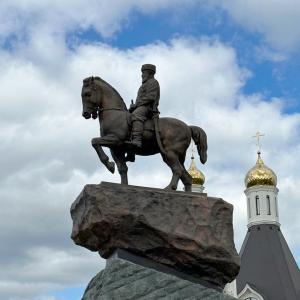 THE INAUGURATION OF THE MONUMENT TO ALEXANDER III BY ZURAB TSERETELI IN KEMEROVO